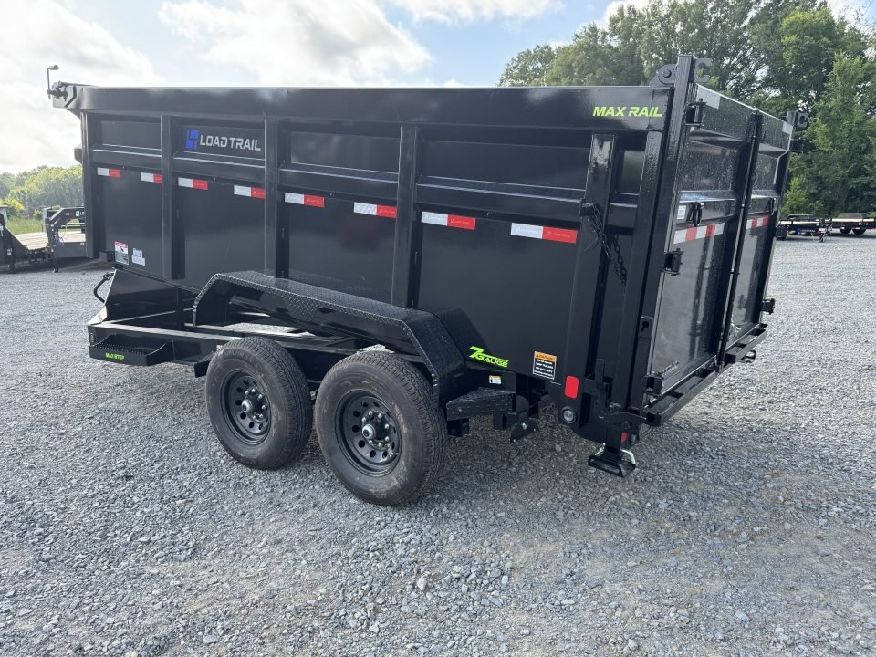 2026 Load Trail DL 83X14 4' WALLS Dump Trailer W/RAMPS, TARP, SPREAD GATE, 7 GAUGE FLOOR, MAX BOX
