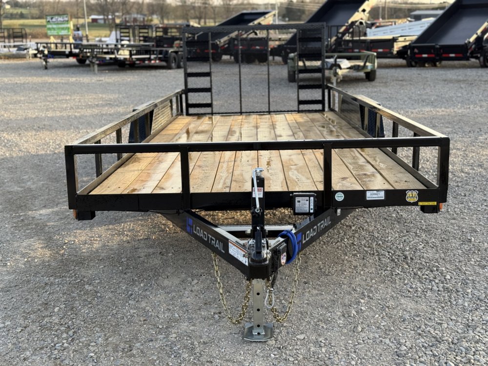 2026 Load Trail UE 83X20 Utility Trailer / TUBE SIDE RAILS / SPRING ASSIST FOLD GATE / 9.99K GVWR