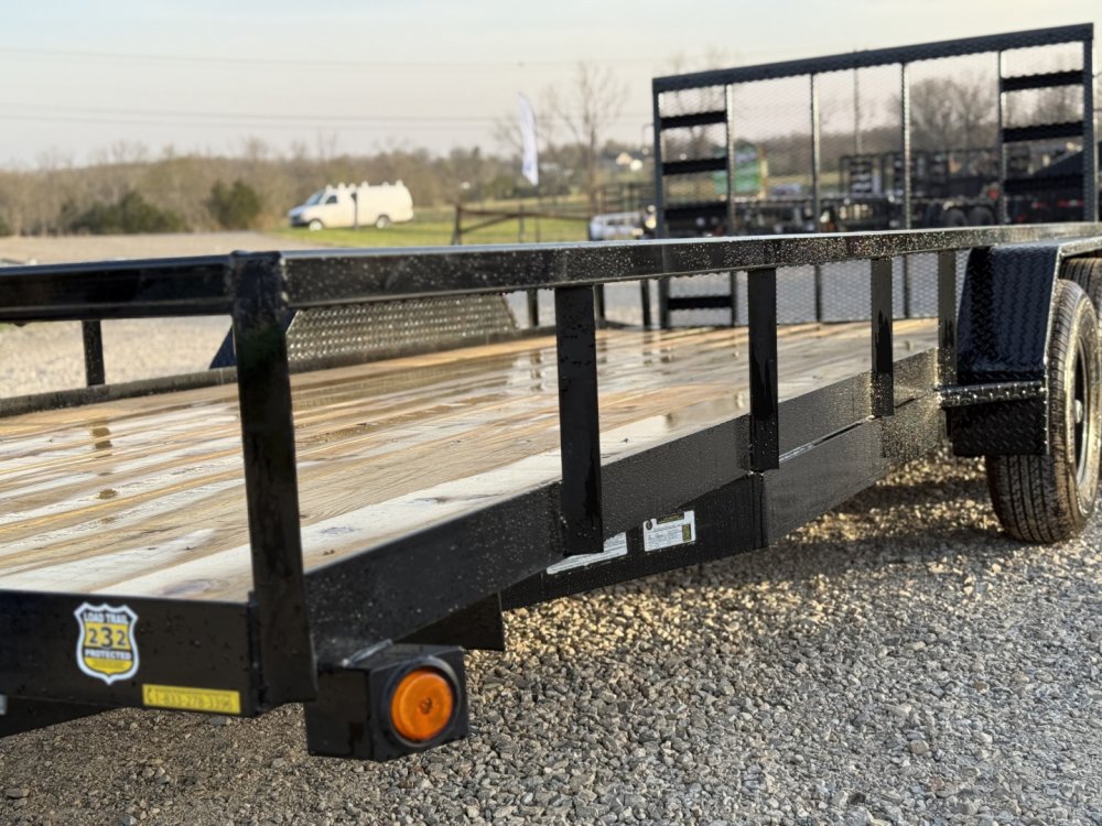 2026 Load Trail UE 83X20 Utility Trailer / TUBE SIDE RAILS / SPRING ASSIST FOLD GATE / 9.99K GVWR