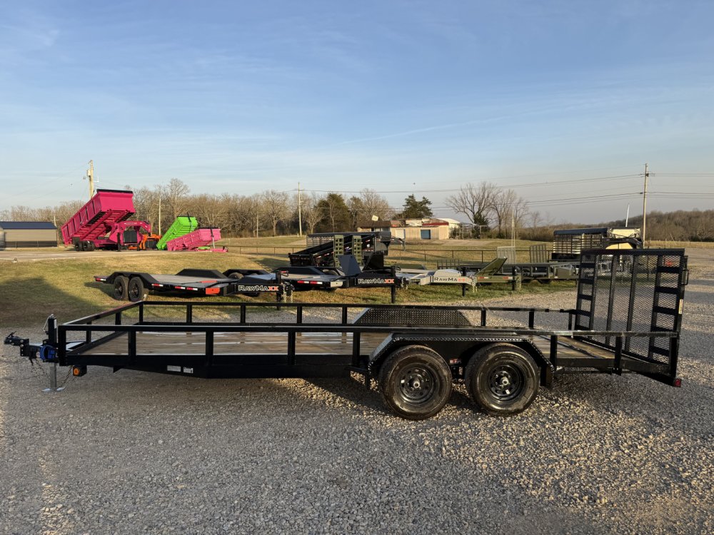2026 Load Trail UE 83X20 Utility Trailer / TUBE SIDE RAILS / SPRING ASSIST FOLD GATE / 9.99K GVWR