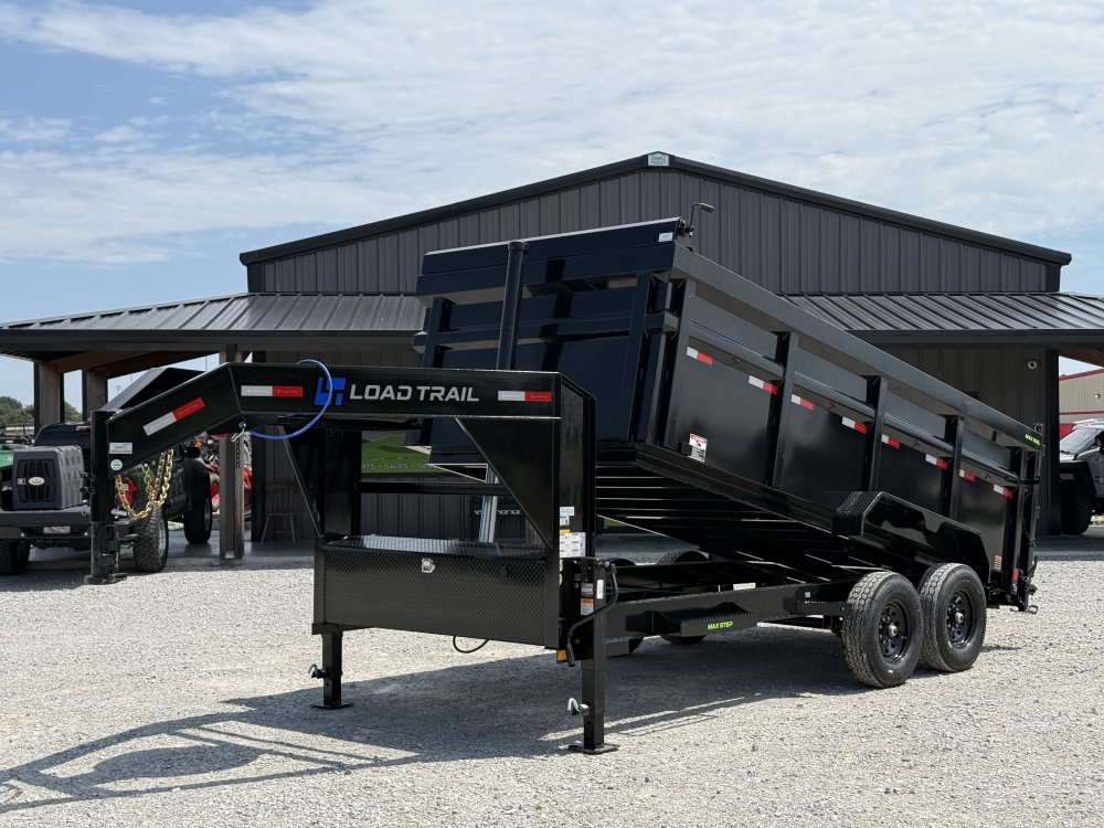 2027 Load Trail DG 83X16X4 HIGH SIDE TELESCOPIC W/14 PLYS AND 7 GAUGE 14K GVWR GOOSENECK Dump Traile