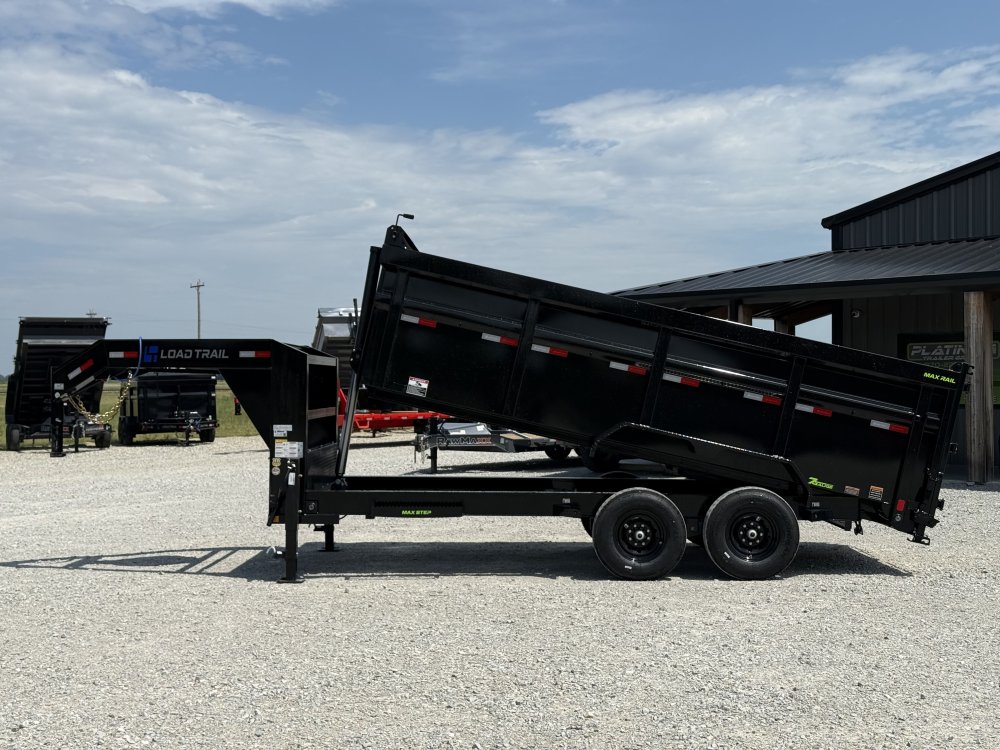 2027 Load Trail DG 83X16X4 HIGH SIDE TELESCOPIC W/14 PLYS AND 7 GAUGE 14K GVWR GOOSENECK Dump Traile
