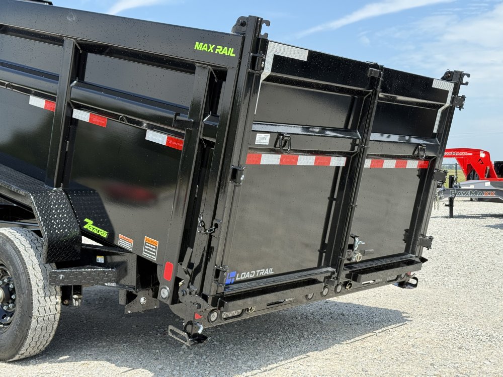 2027 Load Trail DG 83X16X4 HIGH SIDE TELESCOPIC W/14 PLYS AND 7 GAUGE 14K GVWR GOOSENECK Dump Traile
