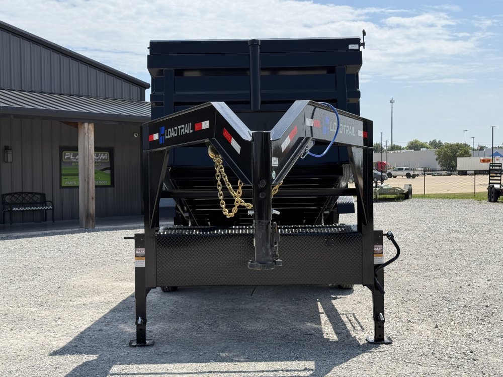 2027 Load Trail DG 83X16X4 HIGH SIDE TELESCOPIC W/14 PLYS AND 7 GAUGE 14K GVWR GOOSENECK Dump Traile