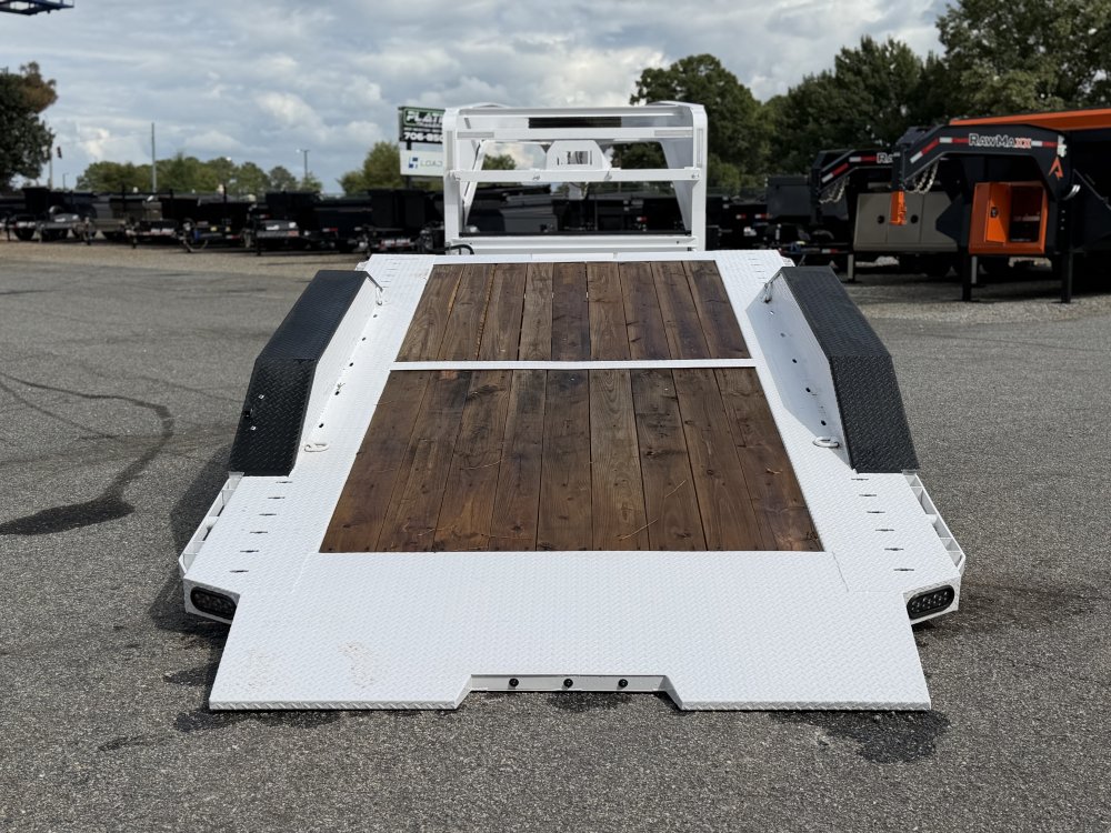 2026 102X24 GTX RAWMAXX / TILT DECK / CHAIN RACK / WINCH PLATE / 14 PLY / 16K GVWR /