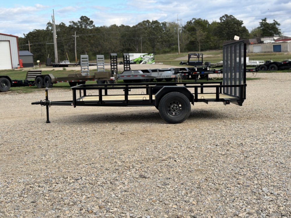 2027 77X12 UT MEB / 48" GATE / 2.9K GVWR / UTILITY TRAILER