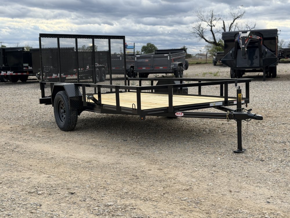 2027 77X12 UT MEB / 48" GATE / 2.9K GVWR / UTILITY TRAILER