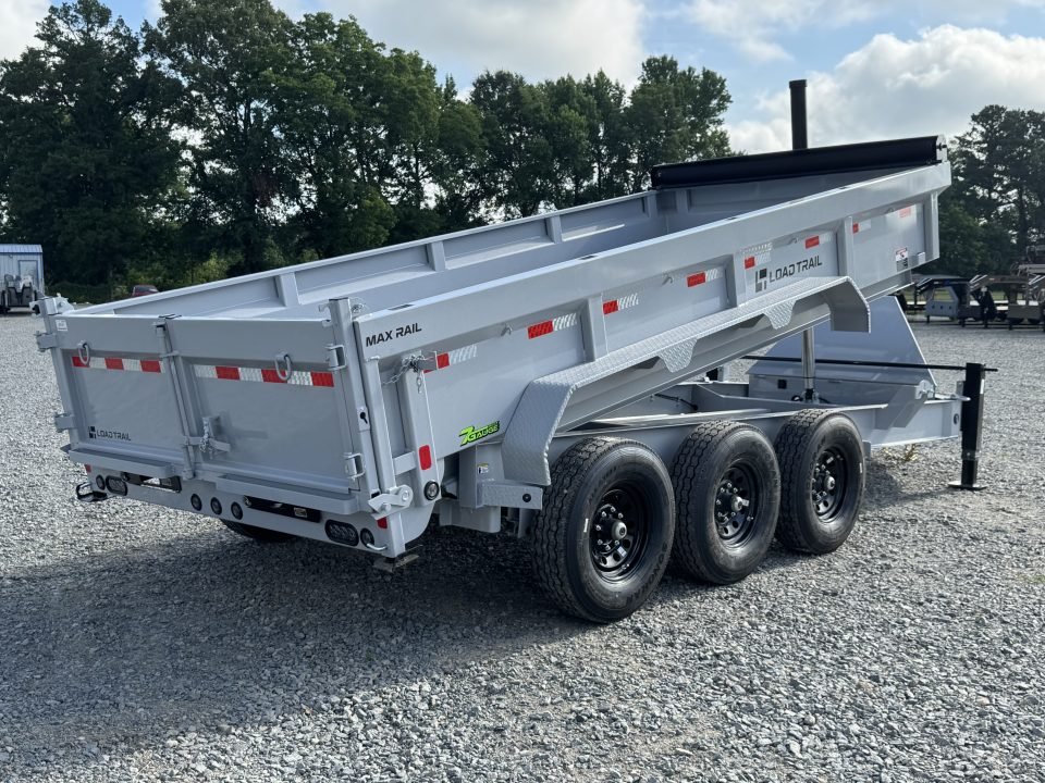 2026 Load Trail DL 83X16 2' WALL Dump Trailer W/ RAMPS, TARP, SPEAD GATE, 7 GAUGE FLOOR, 14 PLY TIRE