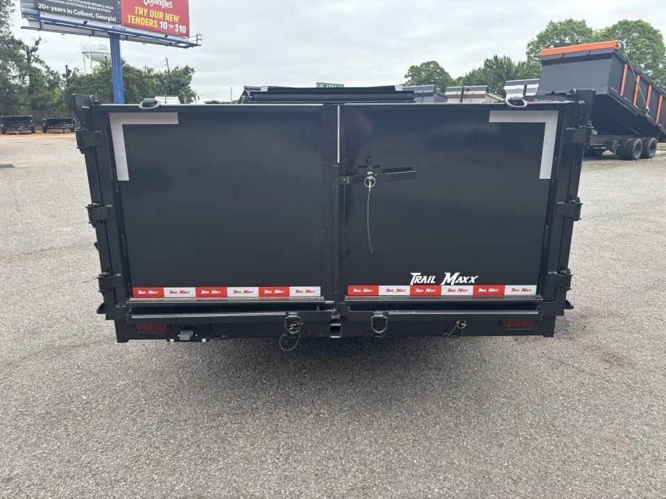 2026 Trail Maxx 83x16X3 TELESCOPIC CYLINDER 14K GVWR GOOSENECK HIGH SIDE Dump Trailer