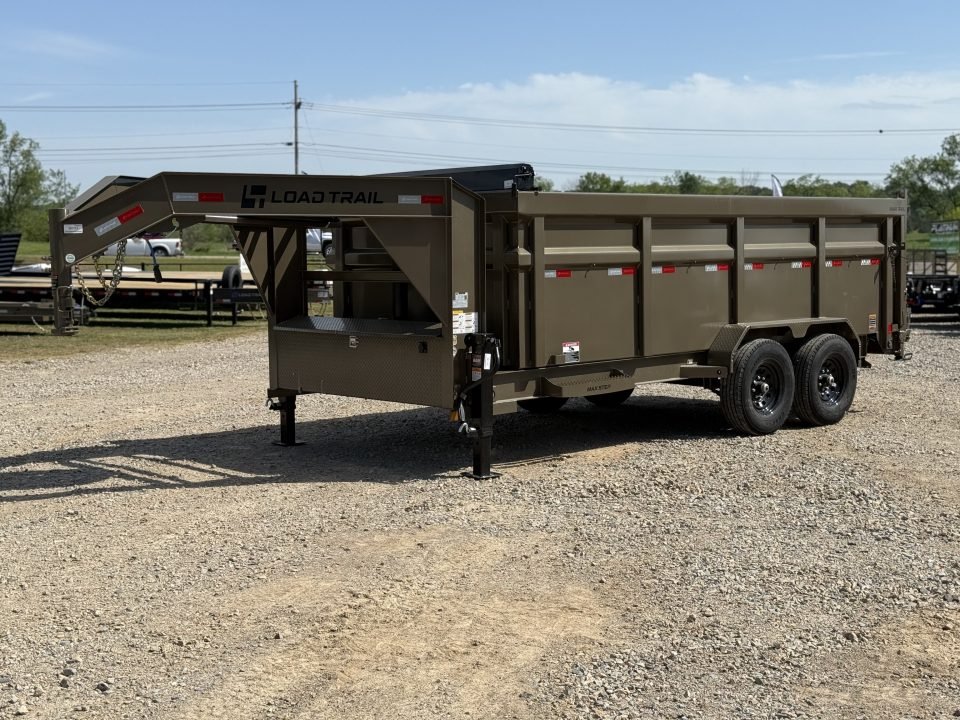 2026 Load Trail 83x16 DG Dump Trailer / 14 PLY TIRES / HIGHSIDE / 7 GAUGE FLOOR / TOOL BOX / TELESCO