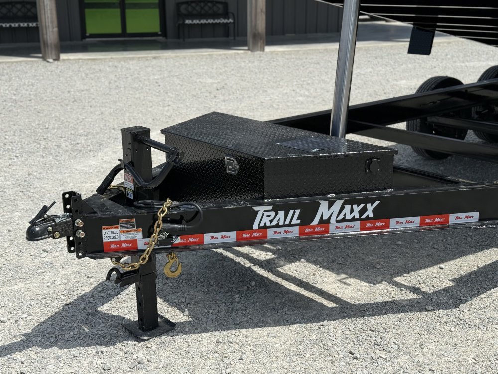 2026 Trail Maxx 83X16X2 TELESCOPIC DUMP W/REAR STABILIZER JACKS 14K GVWR Dump Trailer