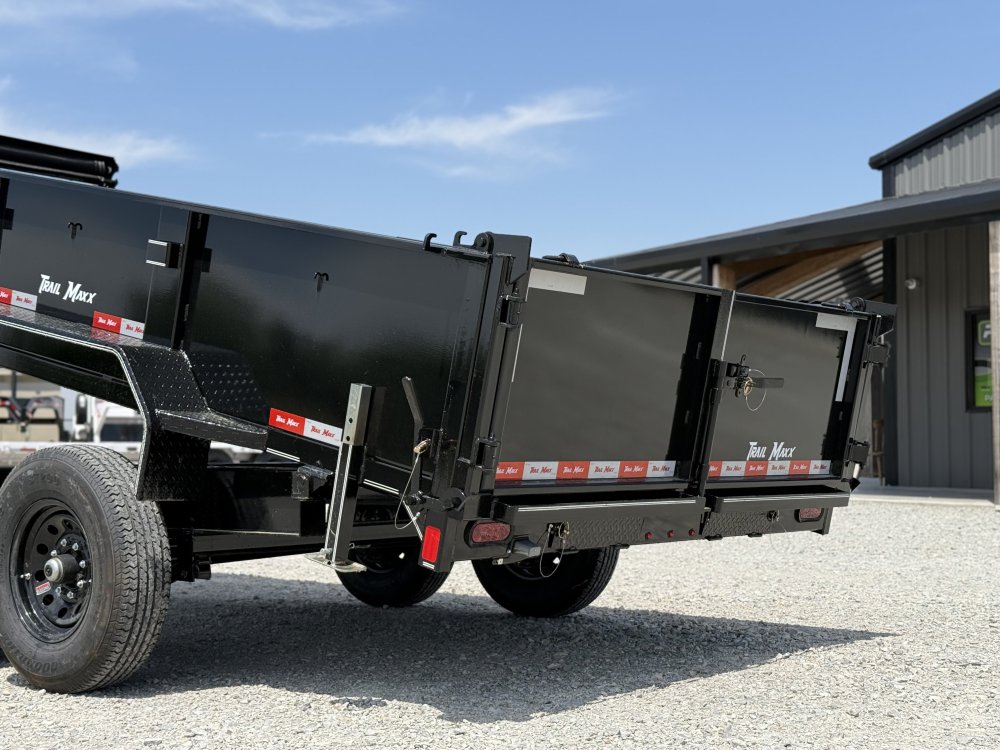 2026 Trail Maxx 83X16X2 TELESCOPIC DUMP W/REAR STABILIZER JACKS 14K GVWR Dump Trailer