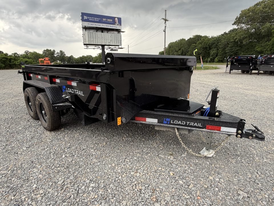 2026 Load Trail 72X12 DE Dump Trailer W/18 INCH SIDES, RAMPS, TARP, SPREAD GATES, 5200 POUND AXLES,
