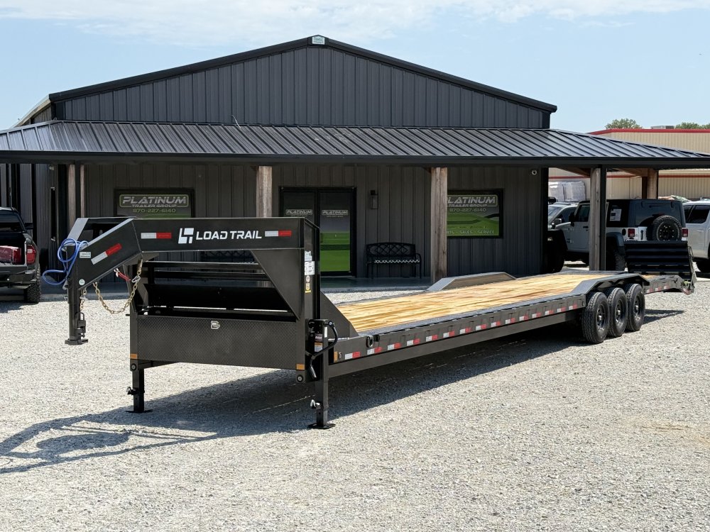 2027 Load Trail GC 102X44 LOWBOY W/MAX RAMPS AND DRIVE OVER FENDERS 21K GVWR GOOSENECK Car Hauler