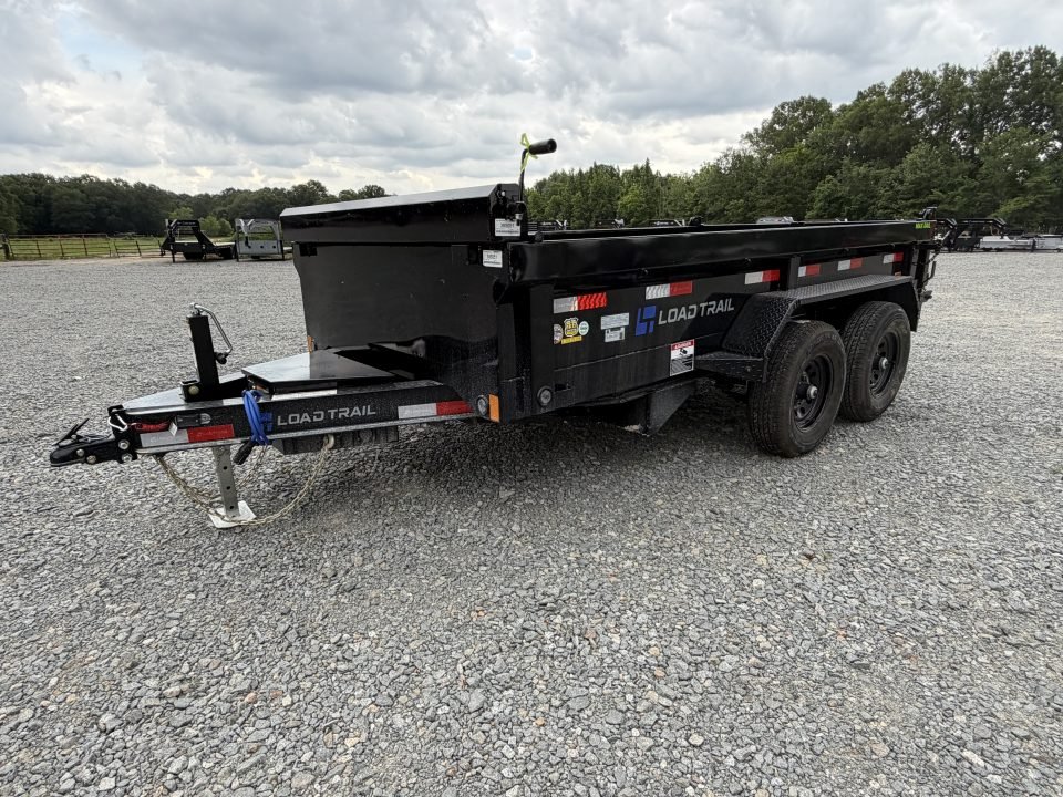 2026 Load Trail 72X12 DE Dump Trailer W/18 INCH SIDES, RAMPS, TARP, SPREAD GATES, 5200 POUND AXLES,