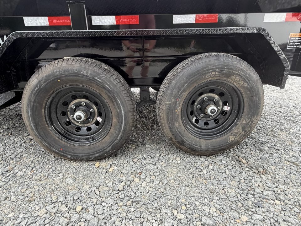 2026 Load Trail 72X12 DE Dump Trailer W/18 INCH SIDES, RAMPS, TARP, SPREAD GATES, 5200 POUND AXLES,
