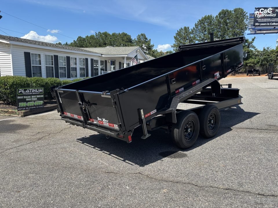 2026 Trail Maxx 83x16x2 TELESCOPIC CYLINDER 14K GVWR Dump Trailer