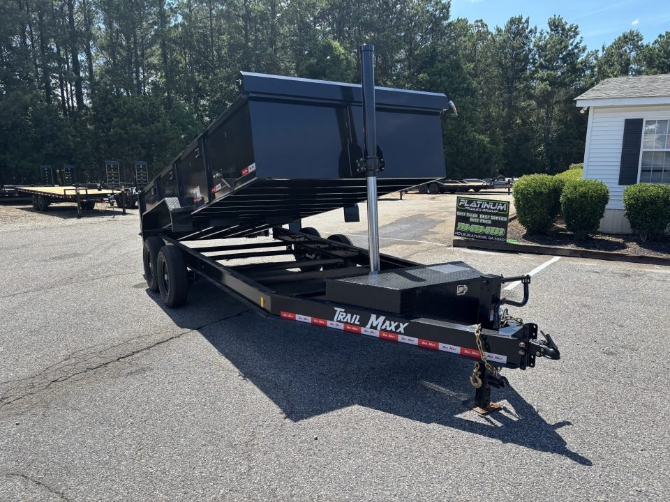 2026 Trail Maxx 83x16x2 TELESCOPIC CYLINDER 14K GVWR Dump Trailer