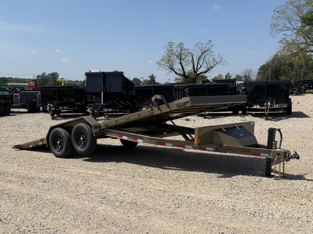 2027 83X22 TM LOAD TRAIL / I-BEAM FRAME / TILT / WIRELESS REMOTE / WINCH PLATE / 14K GVWR /