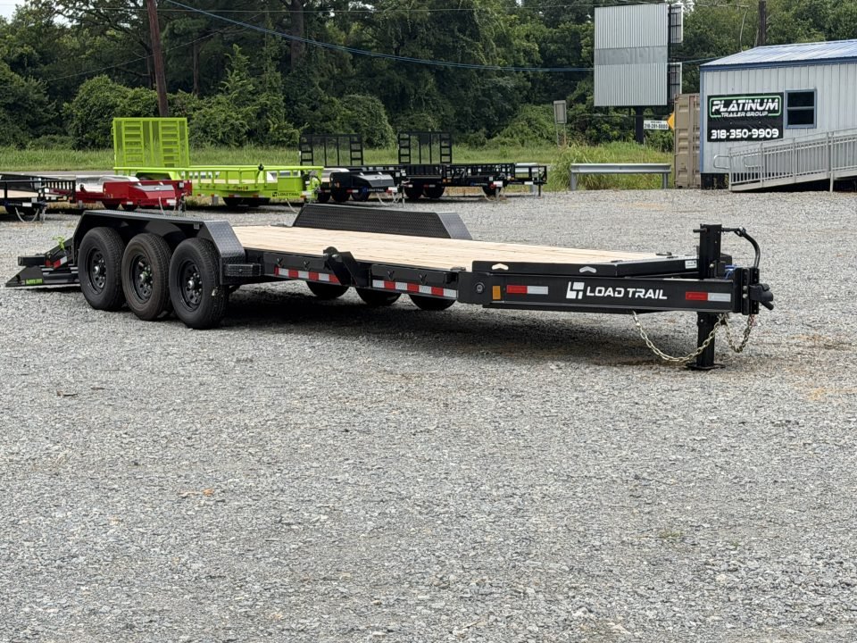 2026 Load Trail CB 83X24 W/8" I-BEAM, MAX RAMPS, CHAIN TIE DOWNS, MAX BOX, AND 3" RUB RAIL 21K GVWR 