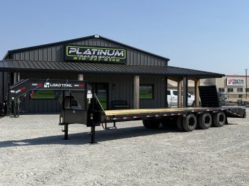 2027 Load Trail GP 102X32 GOOSENECK TRIPLE AXLE W/14 PLYS AND MAX RAMPS 30K GVWR Flatbed Trailer