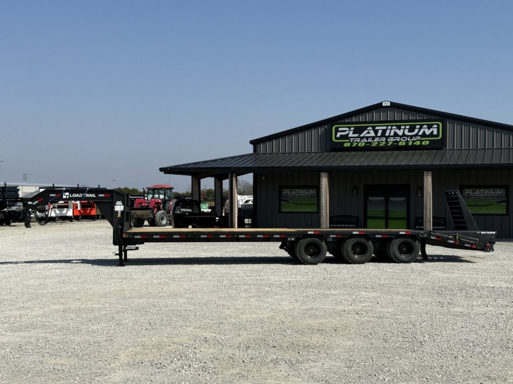 2027 Load Trail GP 102X32 GOOSENECK TRIPLE AXLE W/14 PLYS AND MAX RAMPS 30K GVWR Flatbed Trailer