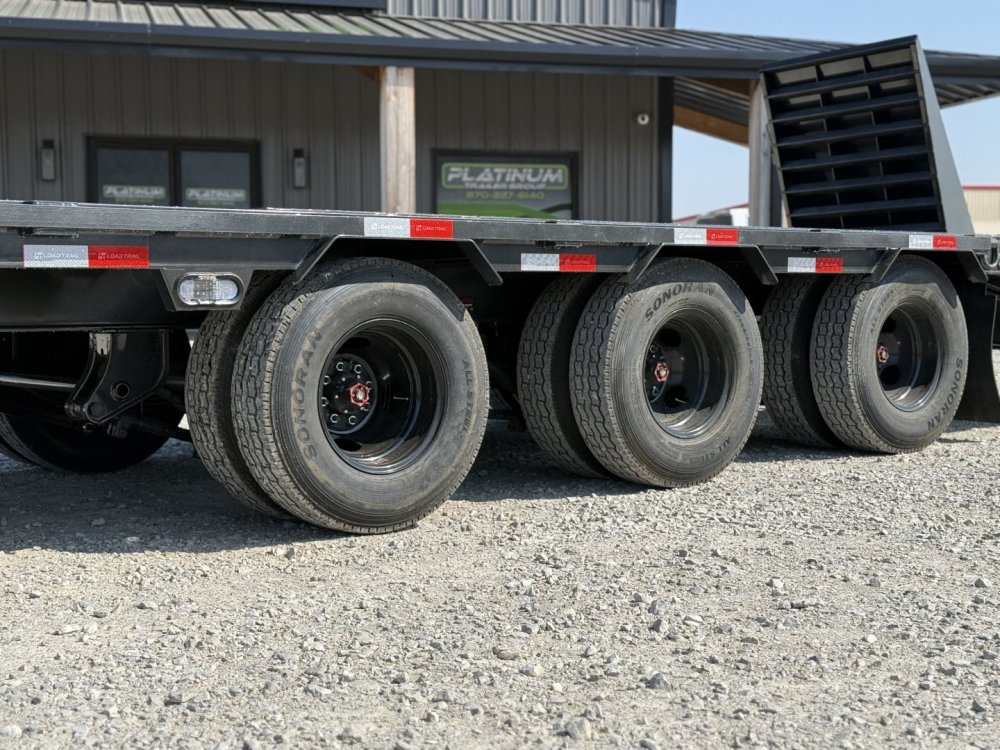 2027 Load Trail GP 102X32 GOOSENECK TRIPLE AXLE W/14 PLYS AND MAX RAMPS 30K GVWR Flatbed Trailer