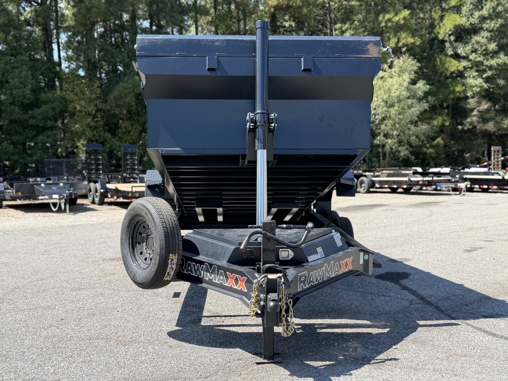 2027 RawMaxx GDX KNIGHT 83X16 HIGH SIDE TELESCOPIC CYLINDER 14K GVWR Dump Trailer