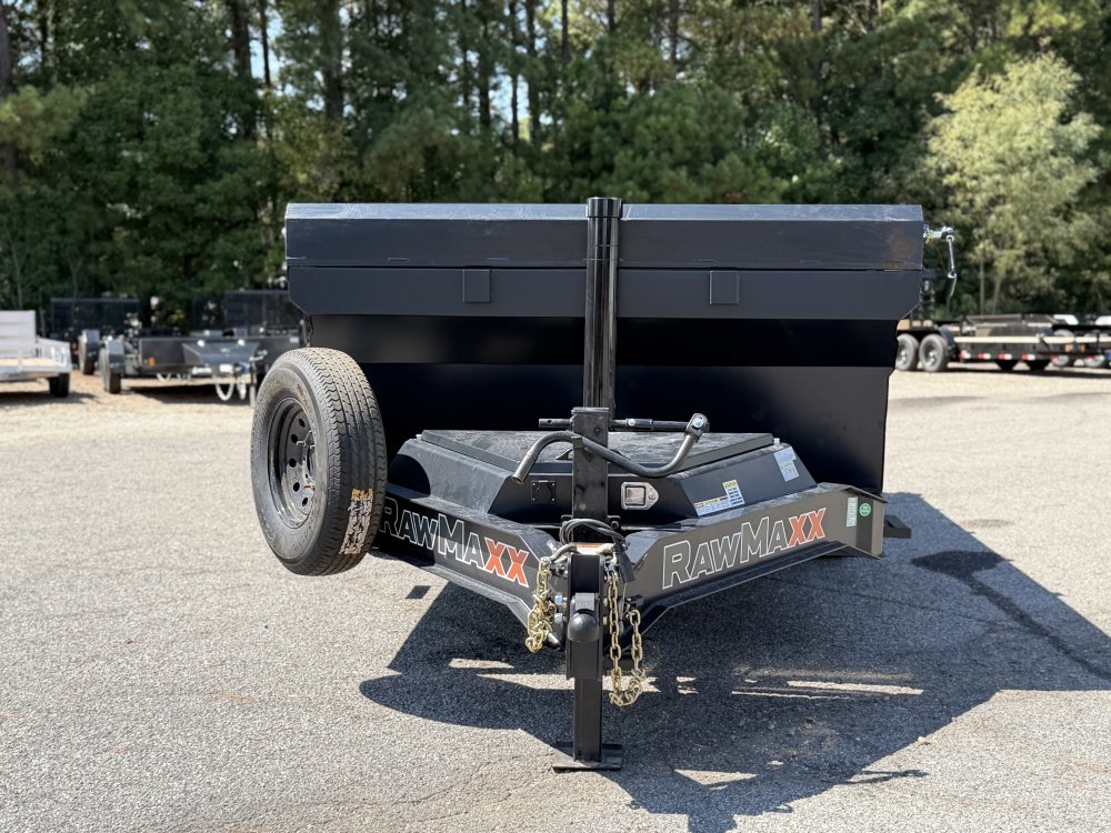 2027 RawMaxx GDX KNIGHT 83X16 HIGH SIDE TELESCOPIC CYLINDER 14K GVWR Dump Trailer