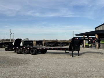 2027 Load Trail GP 102X32 GOOSENECK TRIPLE AXLE W/MAX RAMPS AND 14 PLY TIRES 30K GVWR Flatbed Trailer