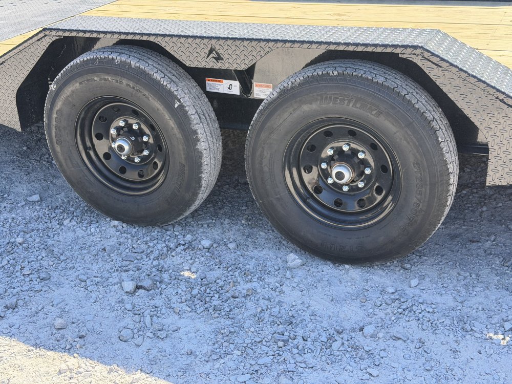 2027 RawMaxx SLX STEALTH X 102X24 WITH DRIVE OVER FENDERS AND TORSION AXLES 14K GVWR Car Hauler