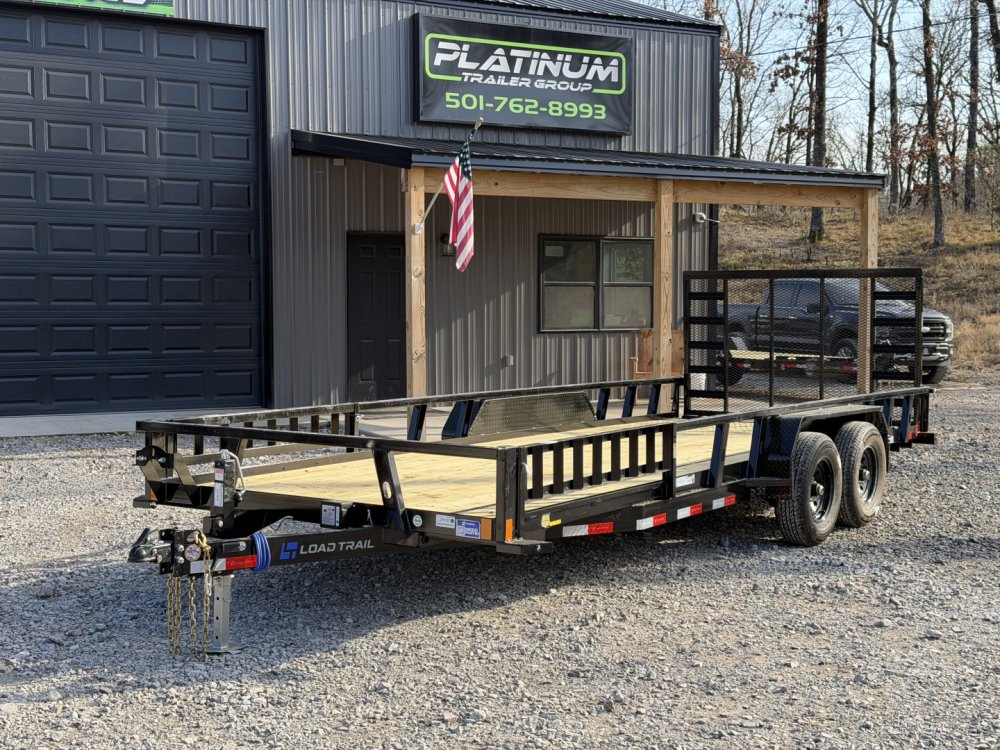 2026 Load Trail UE 83X20 Utility Trailer 9990 GVWR SIDE LOAD ATV RAMPS HD GATE