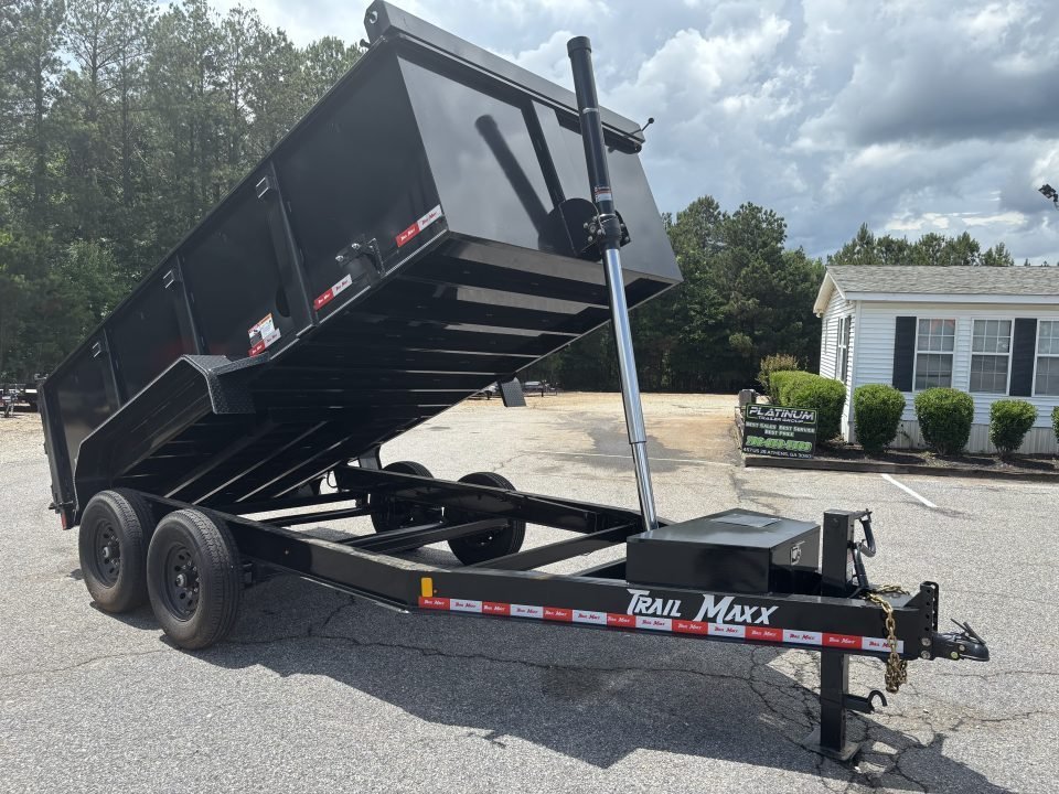 2026 Trail Maxx 83x14 TELESCOPIC CYLINDER 14K GVWR HIGH SIDE Dump Trailer