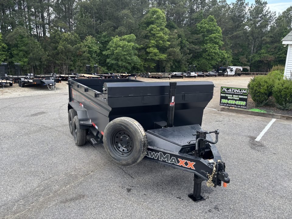 2026 RawMaxx GDX KNIGHT 83X14 HIGH SIDE TELESCOPIC CYLINDER 14K GVWR Dump Trailer