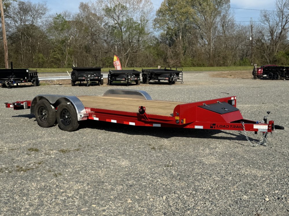 2026 Load Trail 83X18 CH Car Hauler W/ PULL OUT RAMPS, 3500 POUND AXLES AND SPORT BOX