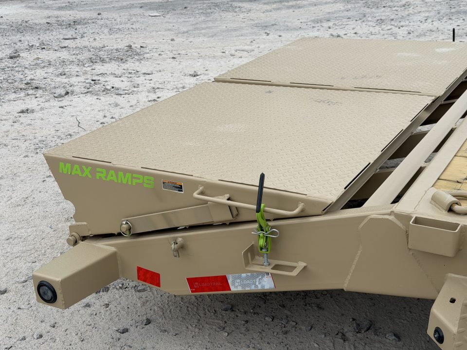 2026 Load Trail CH 83X22 21K GVWR MAX RAMPS TOOLBOX Equipment Trailer