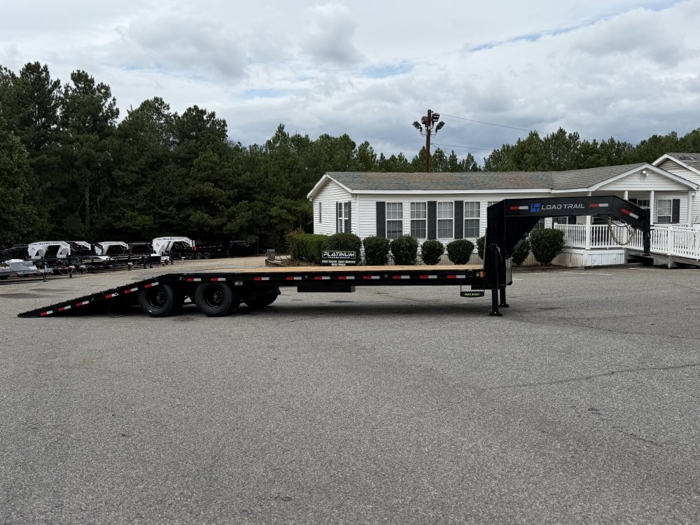 2027 Load Trail GL 102X32 25.9K 12' HYDRUALIC DOVETAIL 14PLY TIRES 4 BUTTON WIRELESS Flatbed Trailer