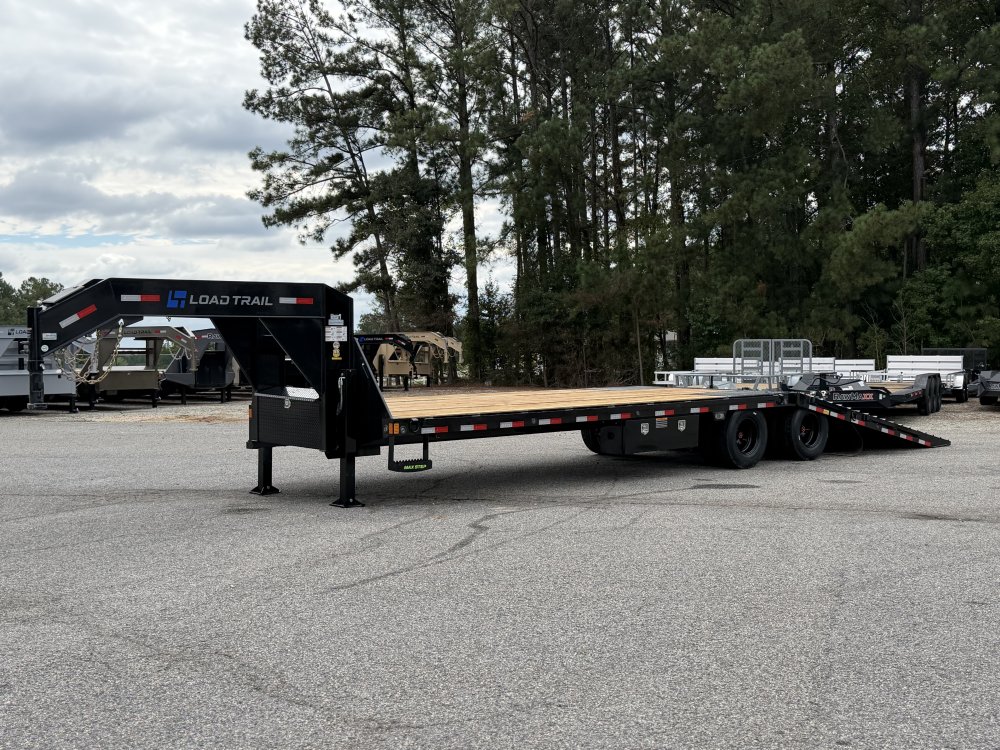 2027 Load Trail GL 102X32 25.9K 12' HYDRUALIC DOVETAIL 14PLY TIRES 4 BUTTON WIRELESS Flatbed Trailer