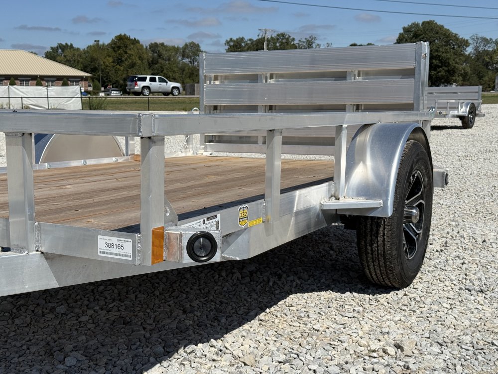 2026 Load Trail UA 66X10 SA / ALUMINUM FRAME / 55" BI-FOLD TAILGATE / ALUMINUM WHEELS Utility Traile