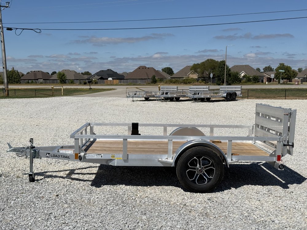 2026 Load Trail UA 66X10 SA / ALUMINUM FRAME / 55" BI-FOLD TAILGATE / ALUMINUM WHEELS Utility Traile