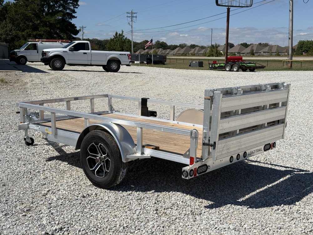 2026 Load Trail UA 66X10 SA / ALUMINUM FRAME / 55" BI-FOLD TAILGATE / ALUMINUM WHEELS Utility Traile