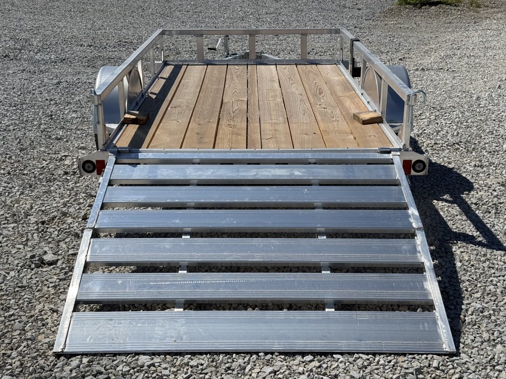 2026 Load Trail UA 66X10 SA / ALUMINUM FRAME / 55" BI-FOLD TAILGATE / ALUMINUM WHEELS Utility Traile