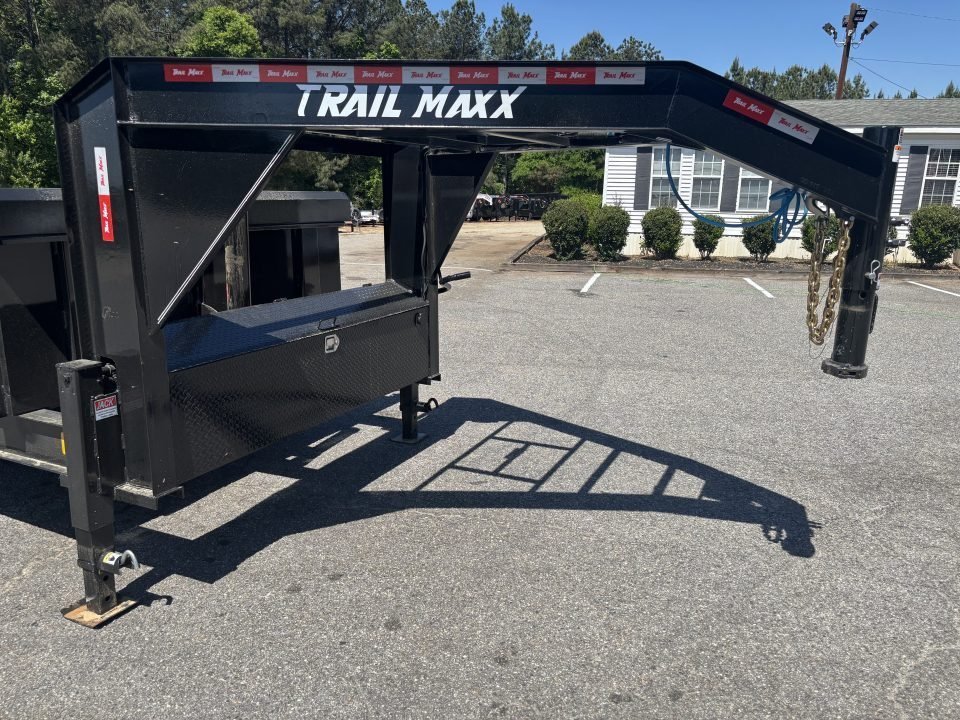 2026 Trail Maxx 83x16 TELESCOPIC CYLINDER 14K GVWR GOOSENECK Dump Trailer