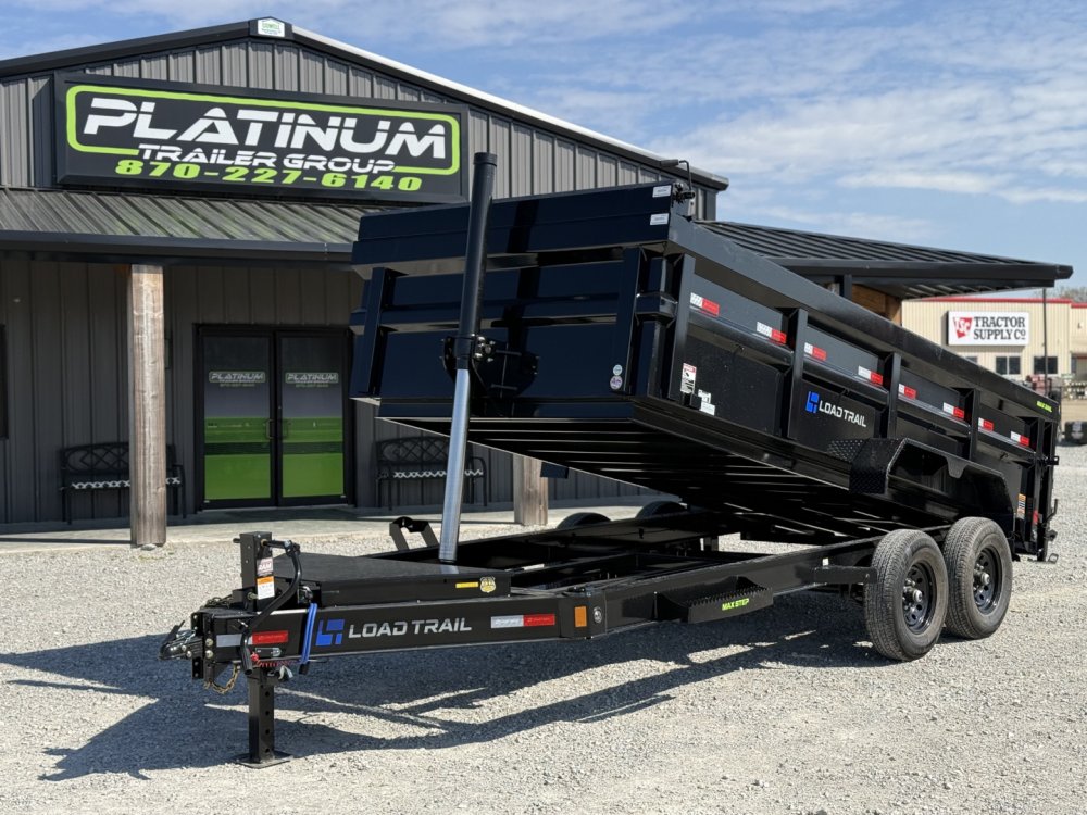 2026 Load Trail DL 83X16X3 HIGH SIDE TELESCOPIC 14K GVWR Dump Trailer
