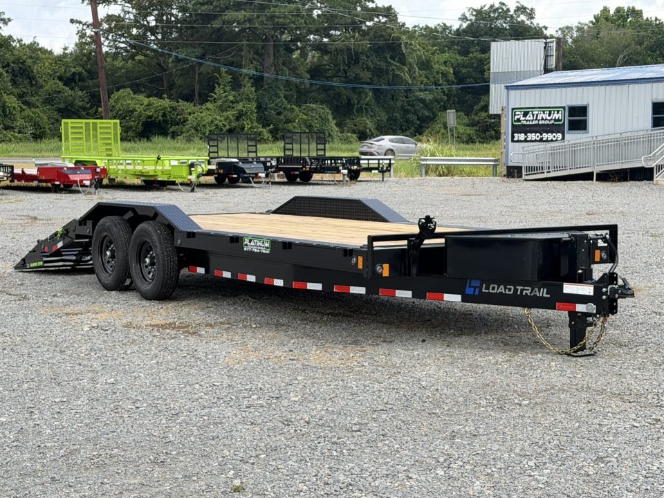 2026 Load Trail 102X22 CH Equipment Trailer W/ MAX RAMPS, 10 PLY TIRES, DRIVE OVER FENDERS, TOOL TRA