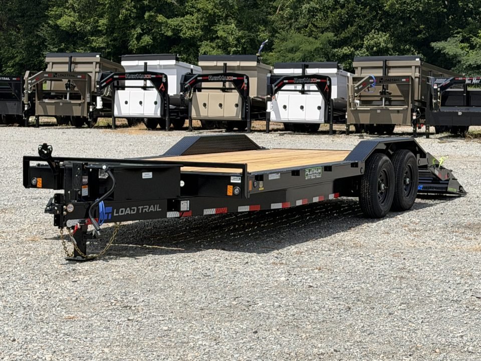 2026 Load Trail 102X22 CH Equipment Trailer W/ MAX RAMPS, 10 PLY TIRES, DRIVE OVER FENDERS, TOOL TRA