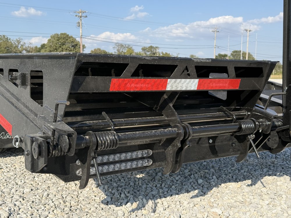 2027 RAWMAXX FDX 102X30 GOOSENECK W/12K AXLES, HYDRAULIC DISC BRAKES, MAXX RAMPS, TORQUE TUBE, AND 1