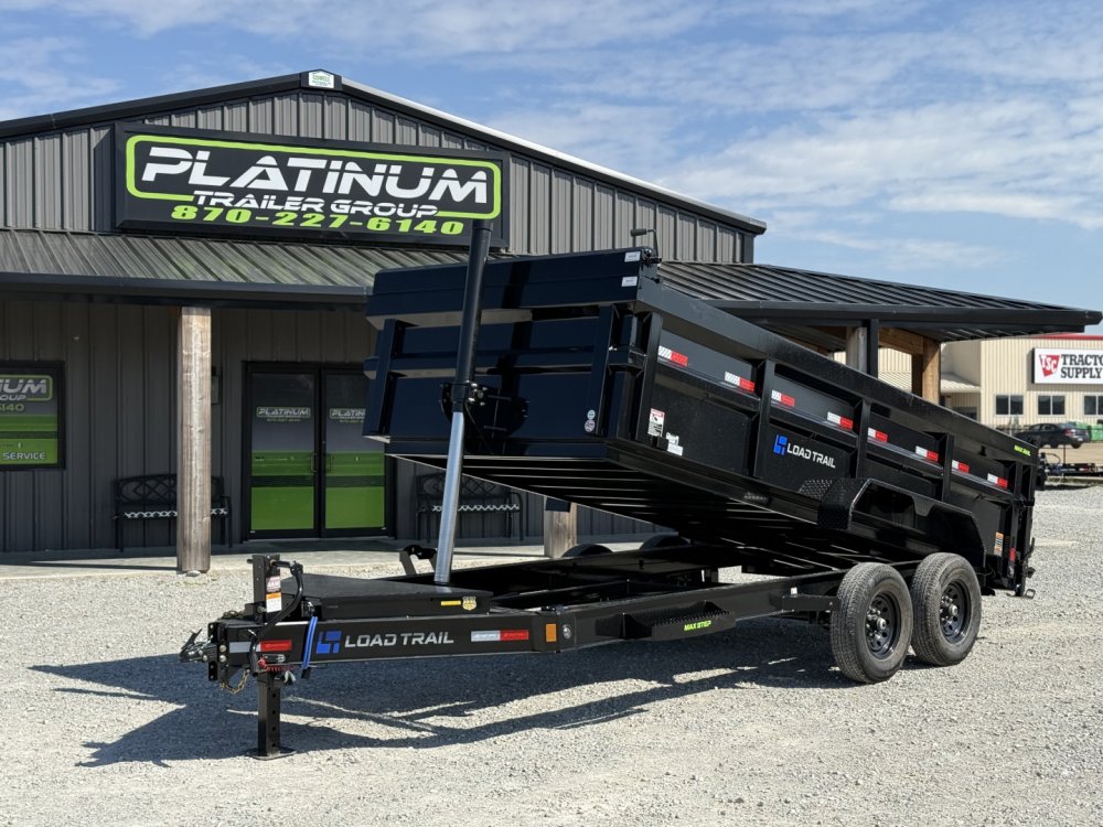 2026 Load Trail DL 83X16X3 HIGH SIDE TELESCOPIC W/7 GAUGE 14K GVWR Dump Trailer