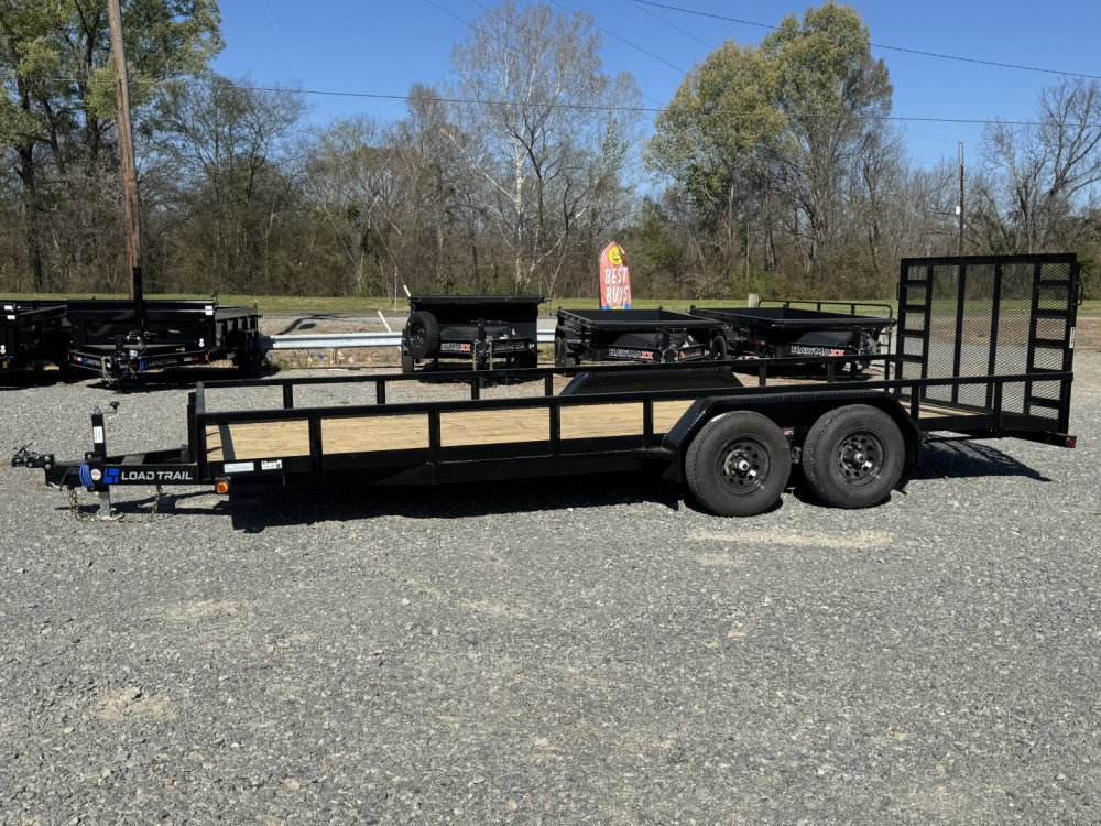 2026 Load Trail 83X20 UE Utility Trailer W/ 5200 POUND AXLES, 4' GATE,