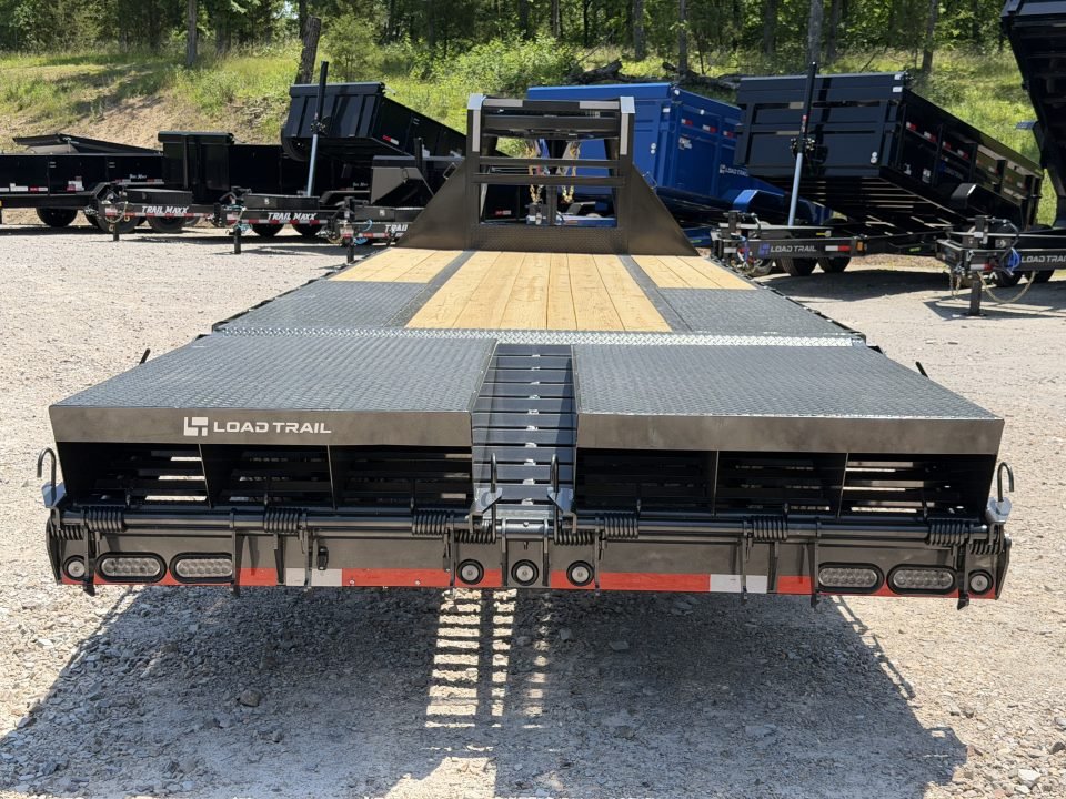 2026 Load Trail GP 102X25 24K GVWR 5' MAX RAMPS 14PLY TIRES Flatbed Trailer